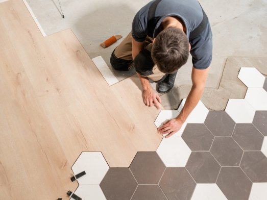 Flooring installation services in Columbus